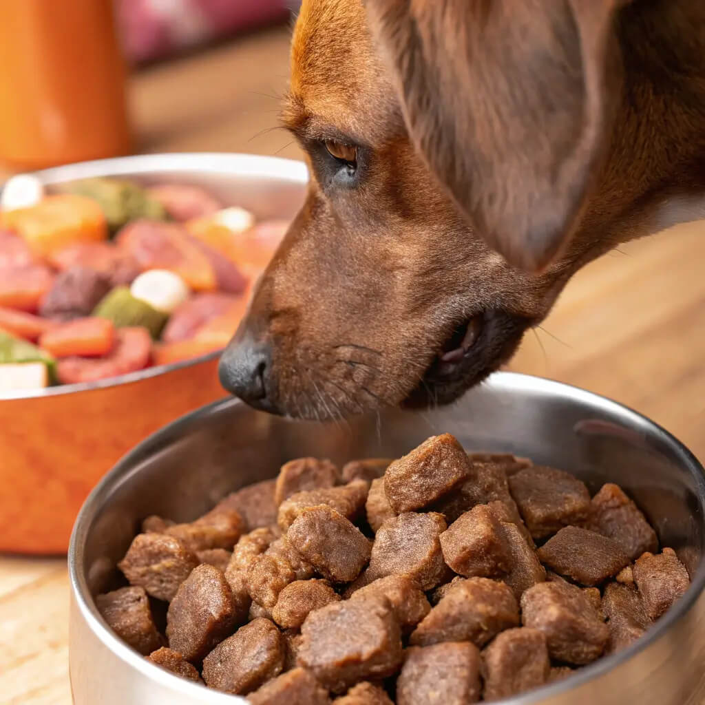 homemade beef dog food