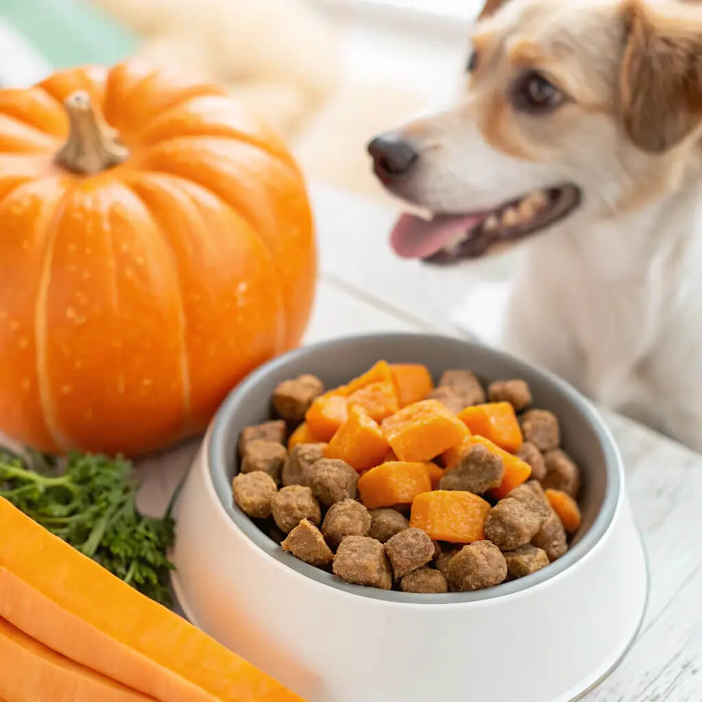 homemade chicken and pumpkin dog food recipe