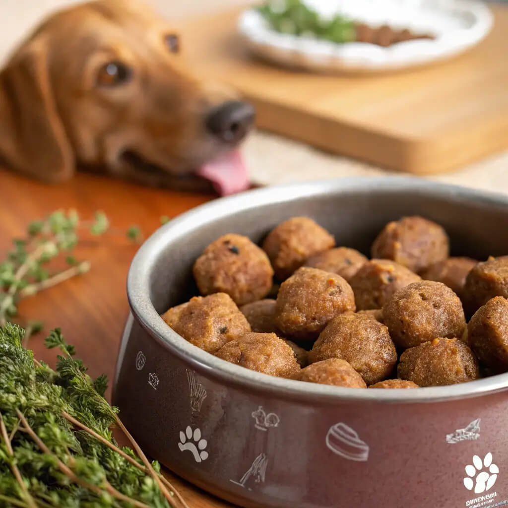 homemade meatballs for dogs