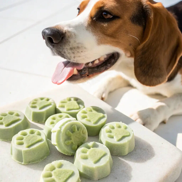 Frozen Avocado & Yogurt Dog Treats (Safe In Small Amounts!)