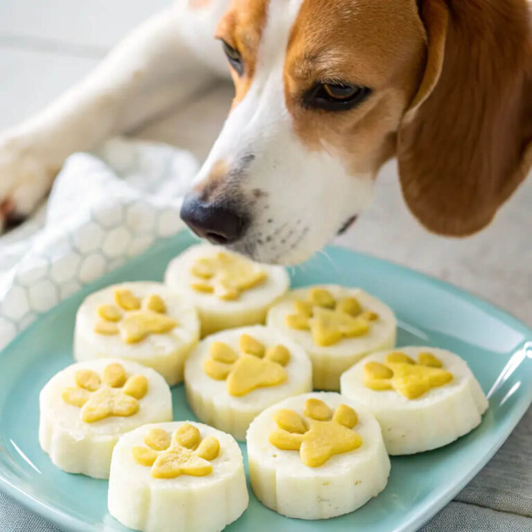 Frozen Coconut & Pineapple Dog Treats