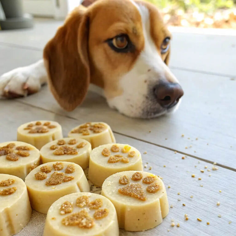 Homemade Banana & Flaxseed Soft Chew Treats