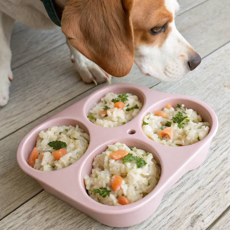 Homemade Chicken & Rice Comfort Food For Dogs