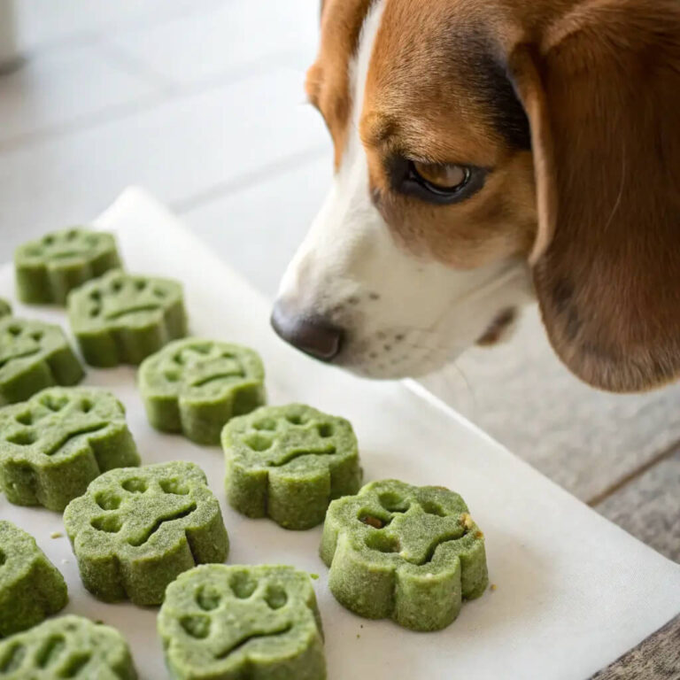 Homemade Coconut Oil & Parsley Breath Freshening Treats