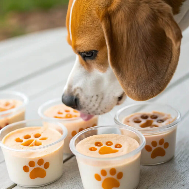 Homemade Probiotic Yogurt & Pumpkin Pup Cups