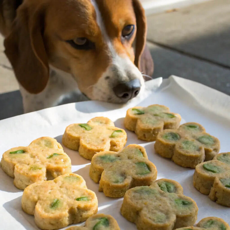 Zucchini & Cheddar Dog Biscuits