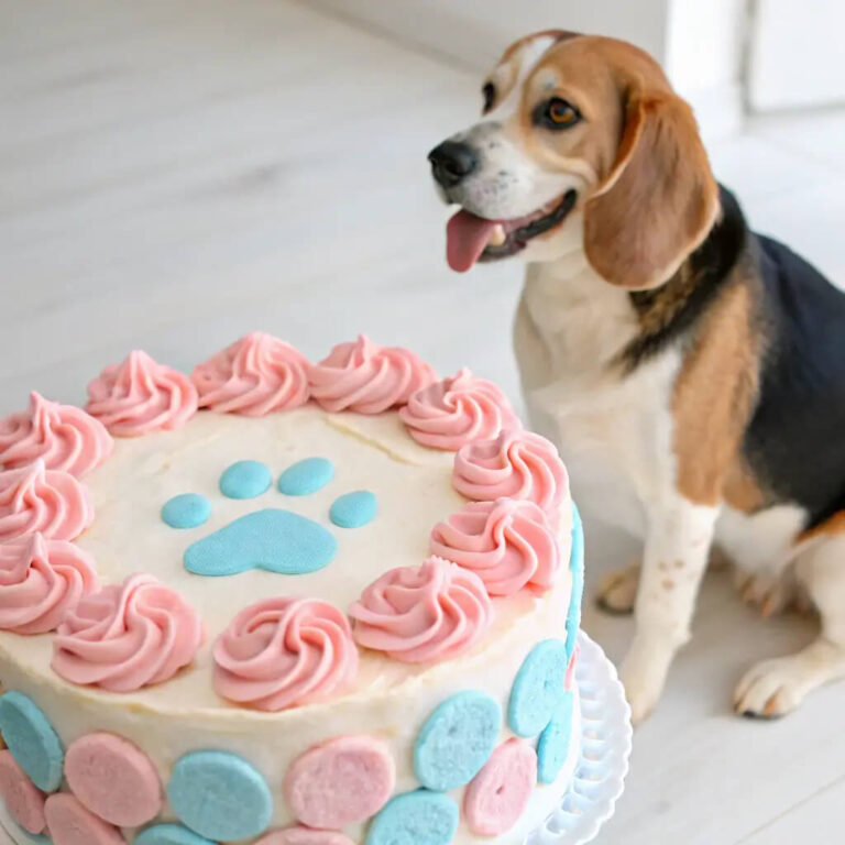 Homemade Dog Birthday Cakes