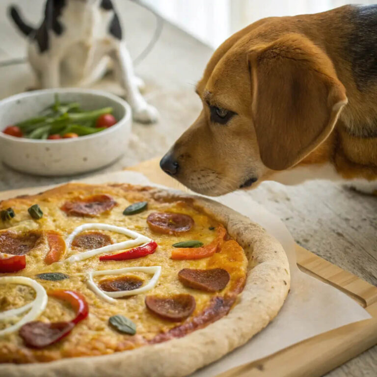 Homemade Dog Friendly Pizza