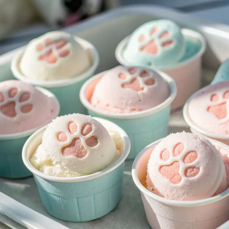 Homemade Dog Ice Cream
