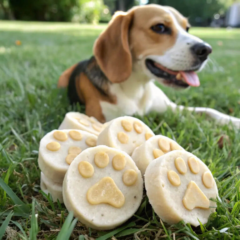 No Bake Homemade Peanut Butter And Banana Dog Treats