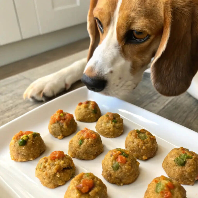 Air-Fried Turkey & Quinoa Meatballs For Dogs