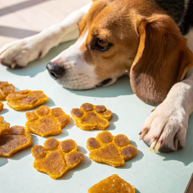 Dehydrated Chicken Jerky With Turmeric