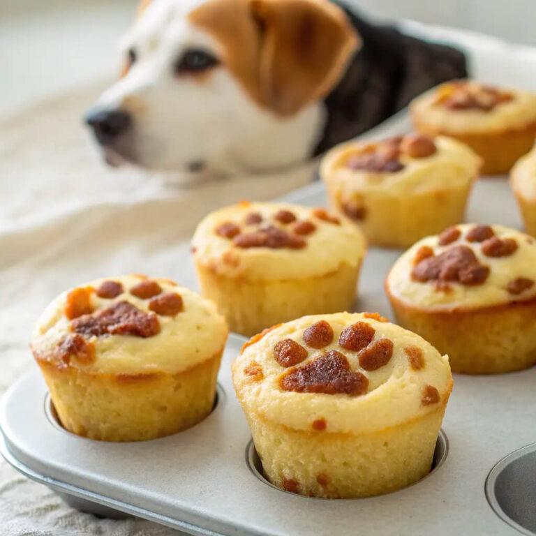 Savory Bacon & Cheese Pup Muffins