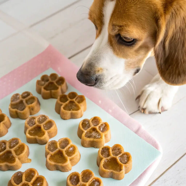 Homemade Chicken Broth Dog Treats