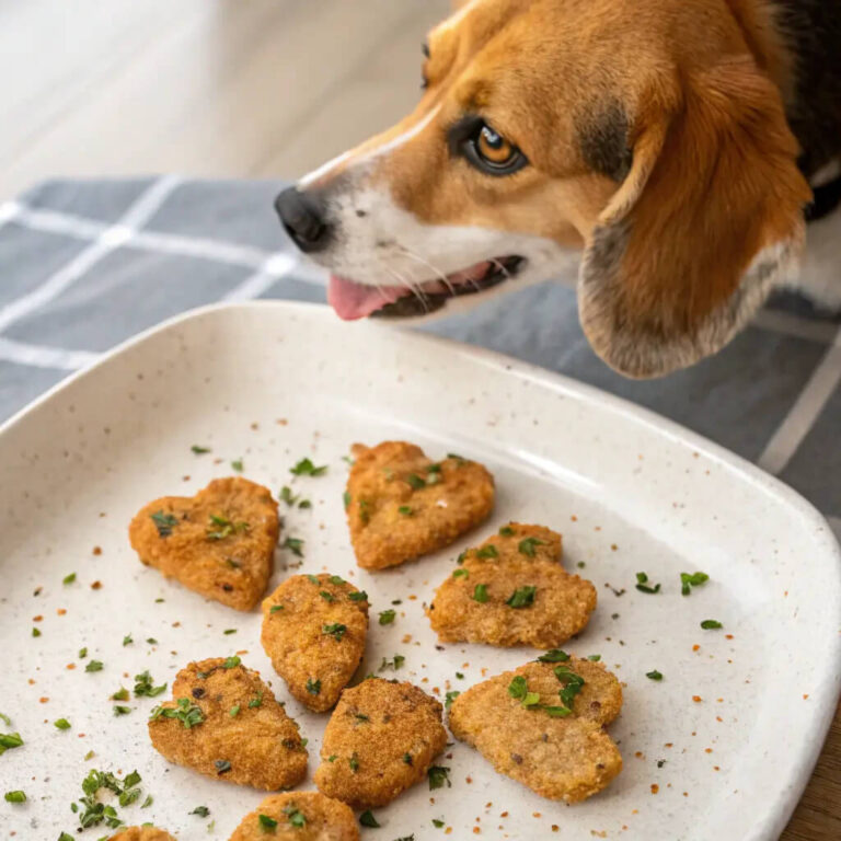 Air-Fried Chicken, Lentil & Flaxseed Muffins For Dogs
