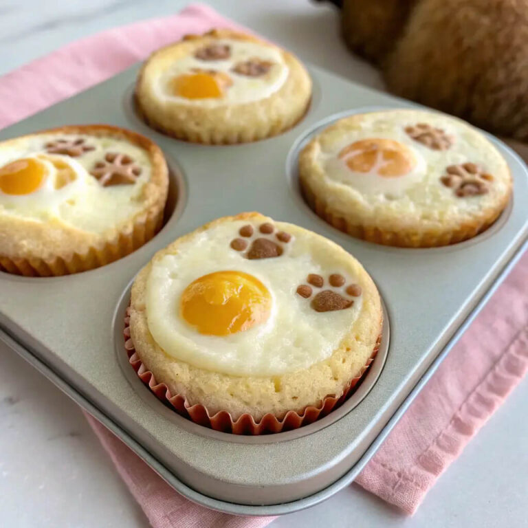 Air-Fried Egg, Apple & Flaxseed Muffins For Dogs