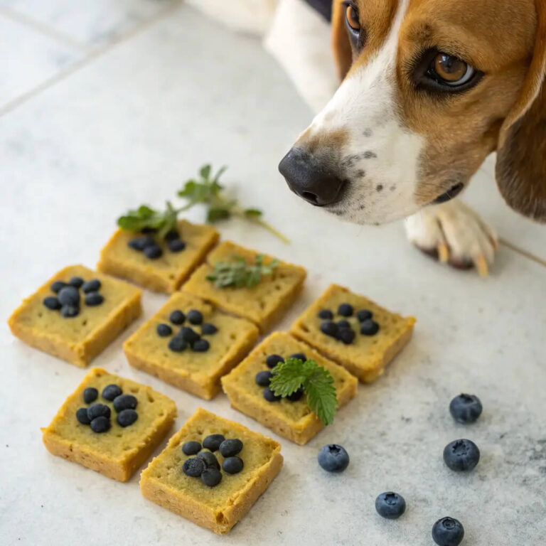 Air-Fried Lamb, Blueberry & Parsley Bars For Dogs
