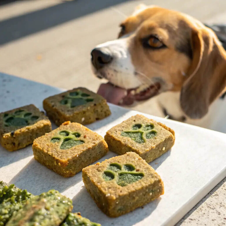 Air-Fried Sardine, Quinoa & Spinach Bars For Dogs