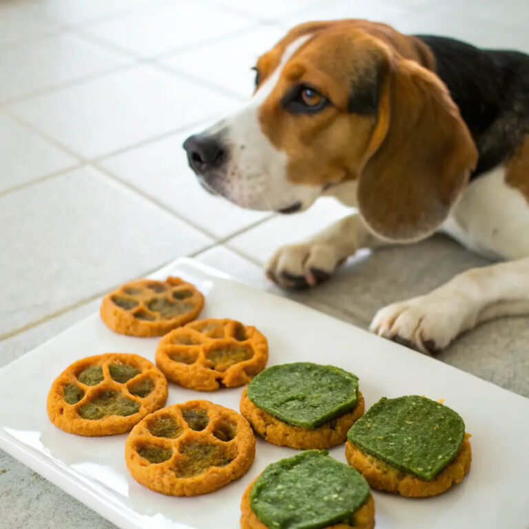 Air-Fried Turkey, Sweet Potato & Spinach Biscuits For Dogs