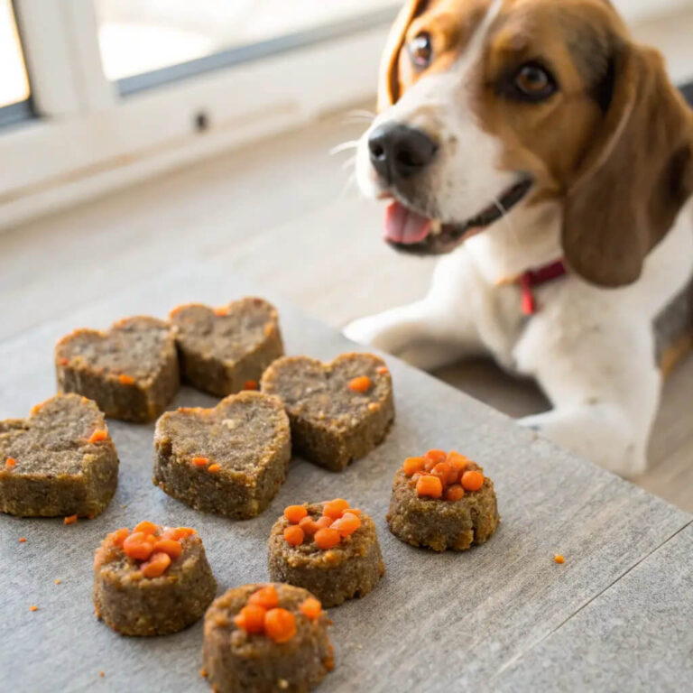 Dehydrated Duck, Carrot & Chia Seed Bites For Dogs