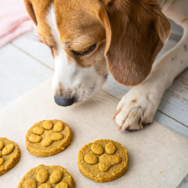 Dehydrated Pork, Oat & Turmeric Cookies For Dogs