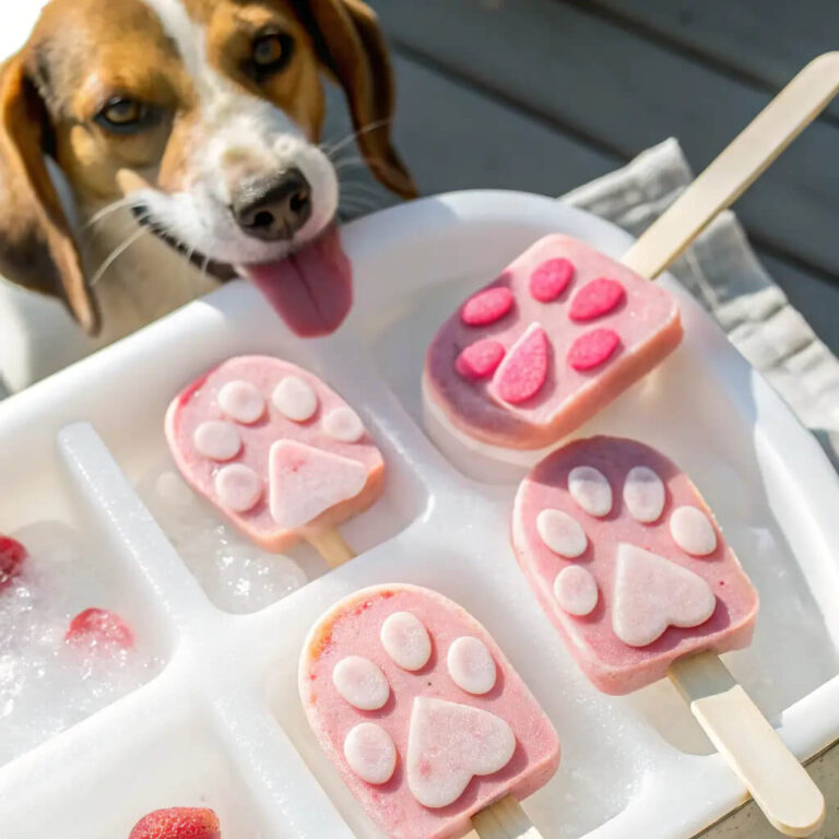 Dehydrated Pork, Rice & Kefir Popsicles For Dogs