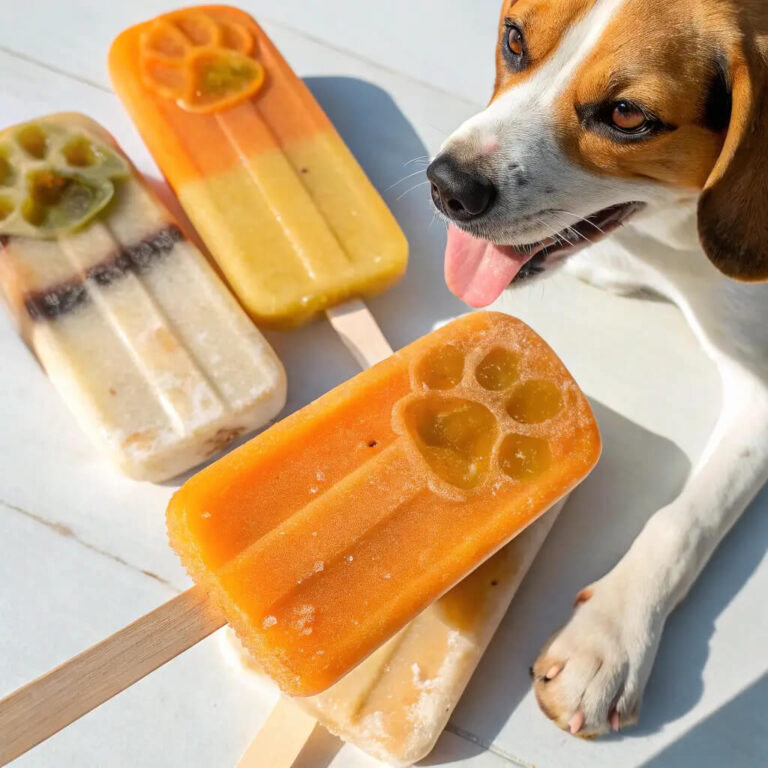 Dehydrated Sardine, Pumpkin & Flaxseed Popsicles For Dogs