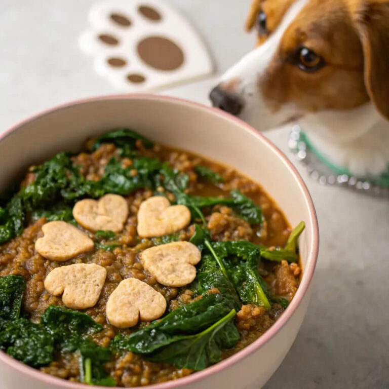 Dehydrated Sardine, Quinoa & Spinach Stew For Dogs