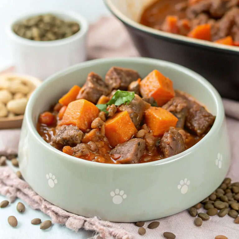 Dehydrated Venison, Sweet Potato & Flaxseed Stew For Dogs