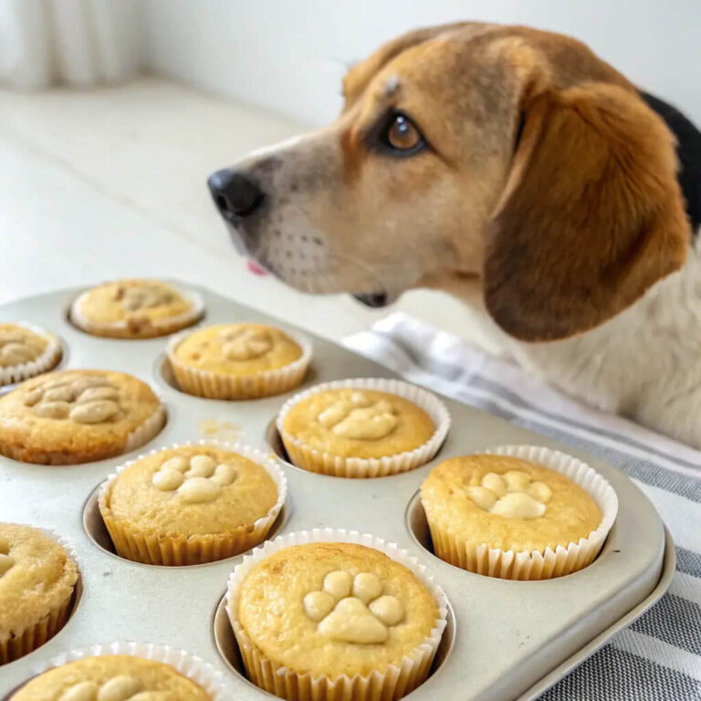 Diy Egg, Banana & Coconut Oil Muffins For Dogs