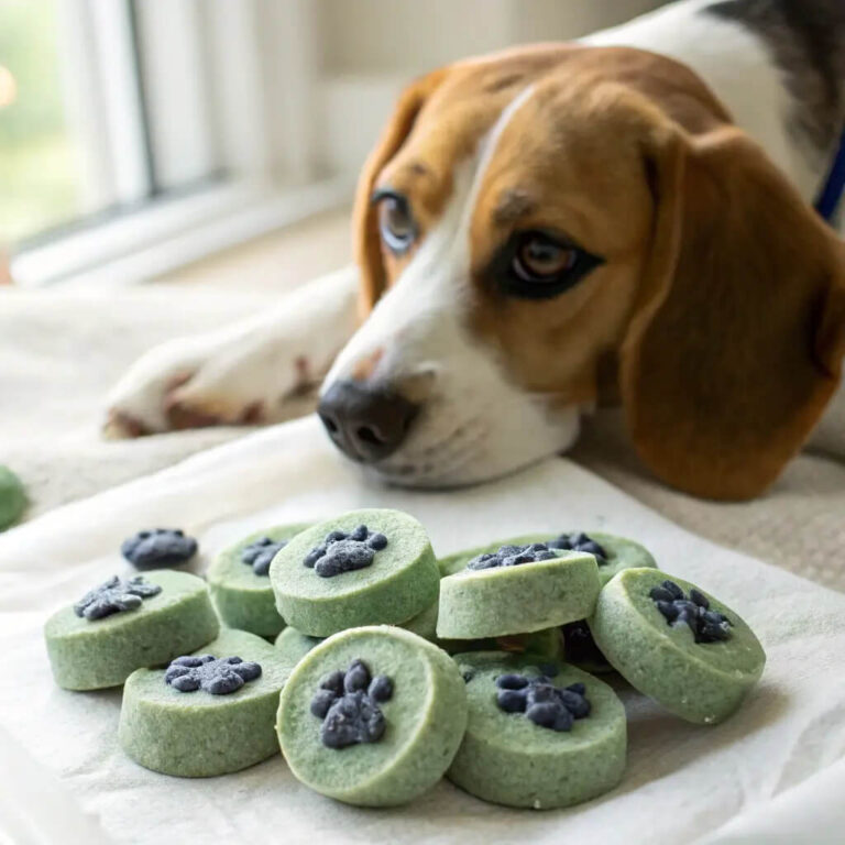 Diy Egg, Blueberry & Spinach Soft Chews For Dogs