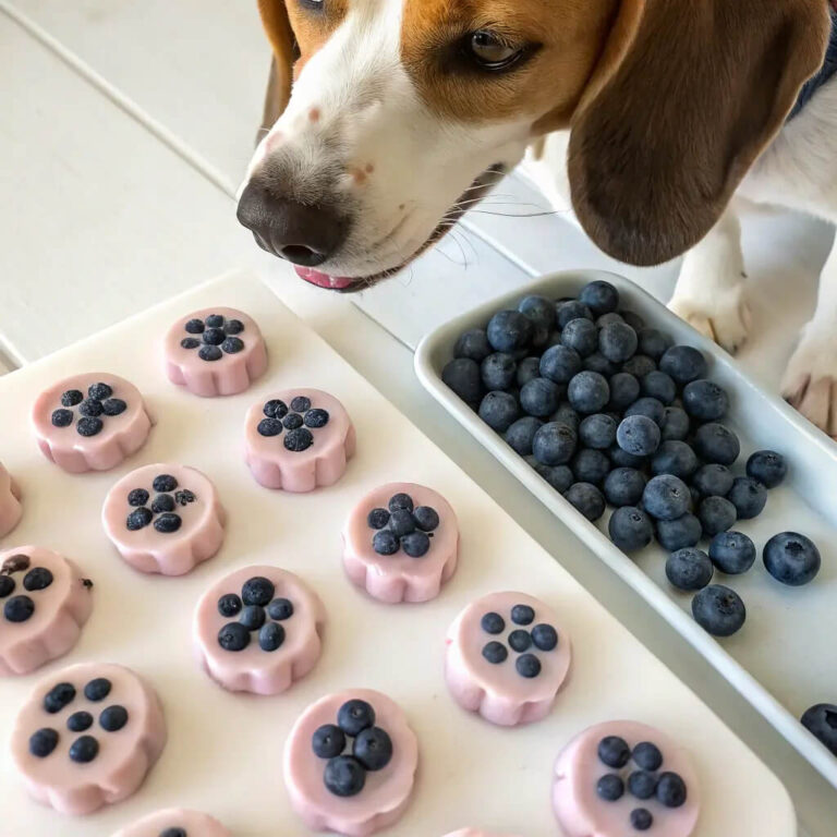 Diy Lamb, Blueberry & Yogurt Treats For Dogs