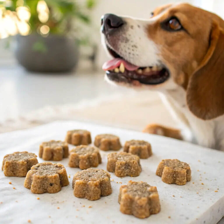 Frozen Beef, Quinoa & Chia Seed Treats For Dogs