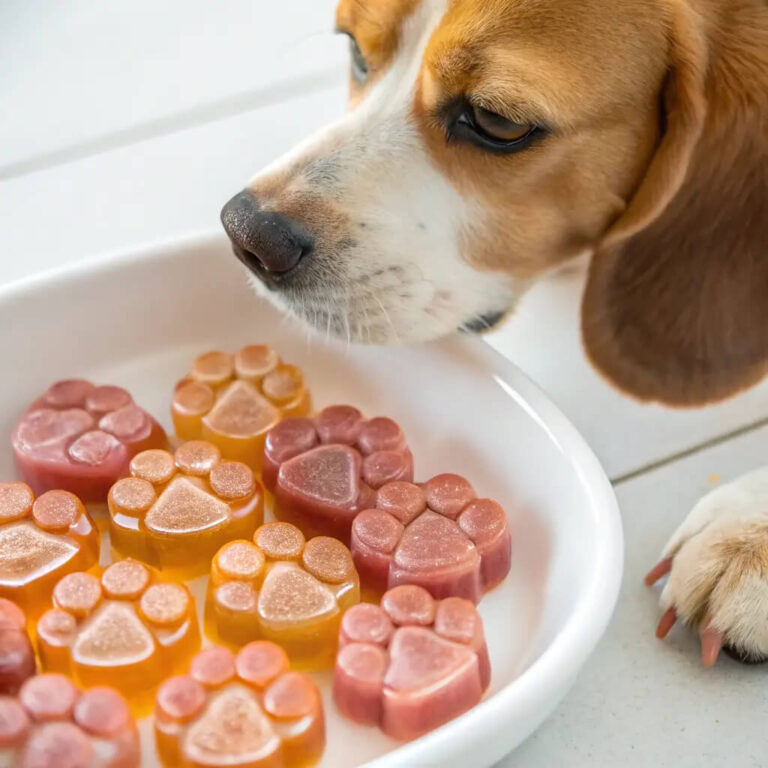 Frozen Pork, Carrot & Coconut Oil Gummies For Dogs