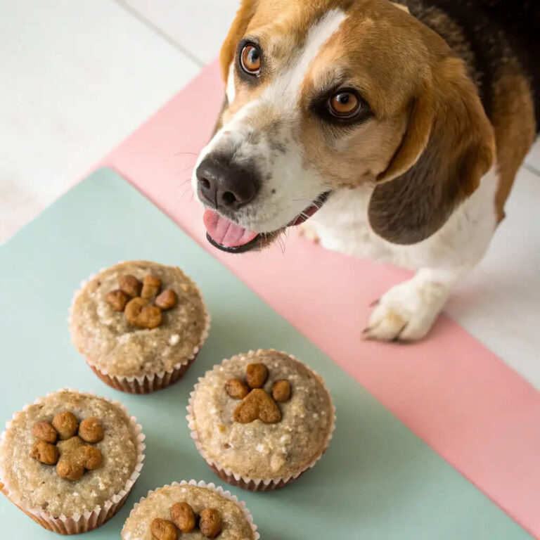 Frozen Pork, Oat & Chia Seed Muffins For Dogs