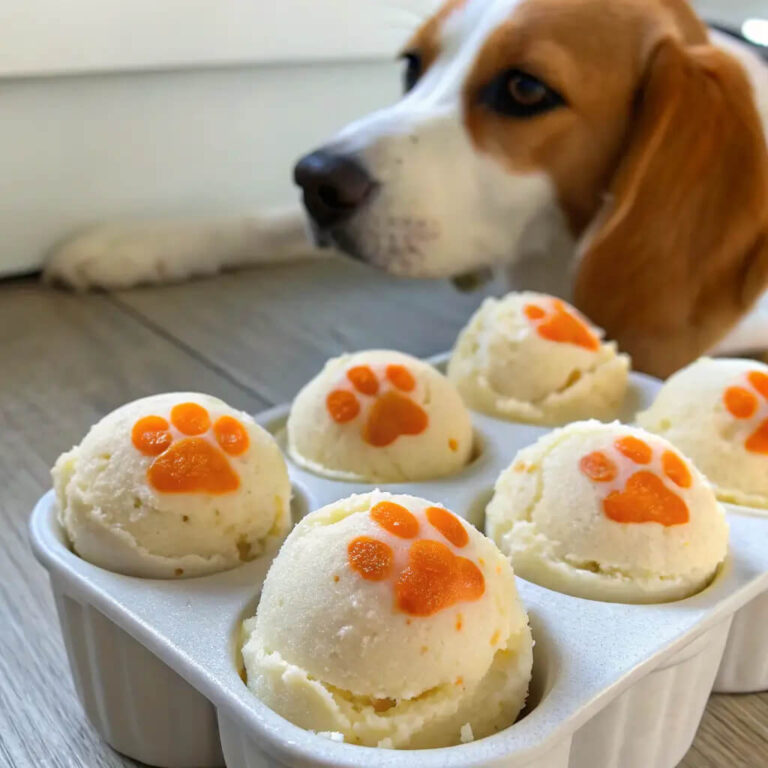 Homemade Egg, Carrot & Chia Seed Ice Cream For Dogs