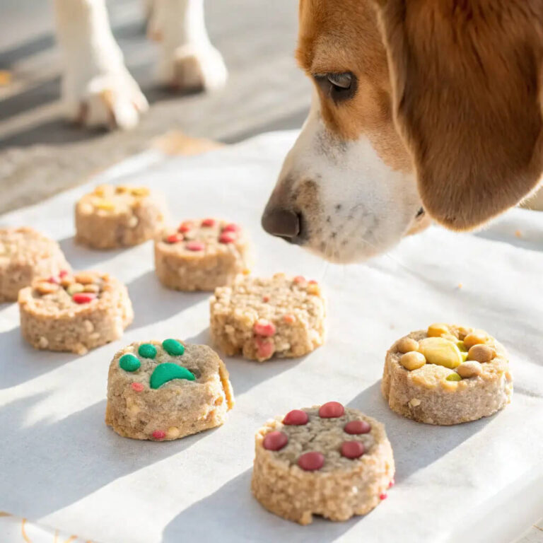 No-Bake Duck, Rice & Kefir Granola For Dogs