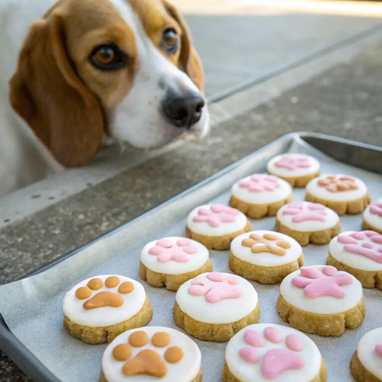 No-Bake Pork, Sweet Potato & Yogurt Cookies For Dogs