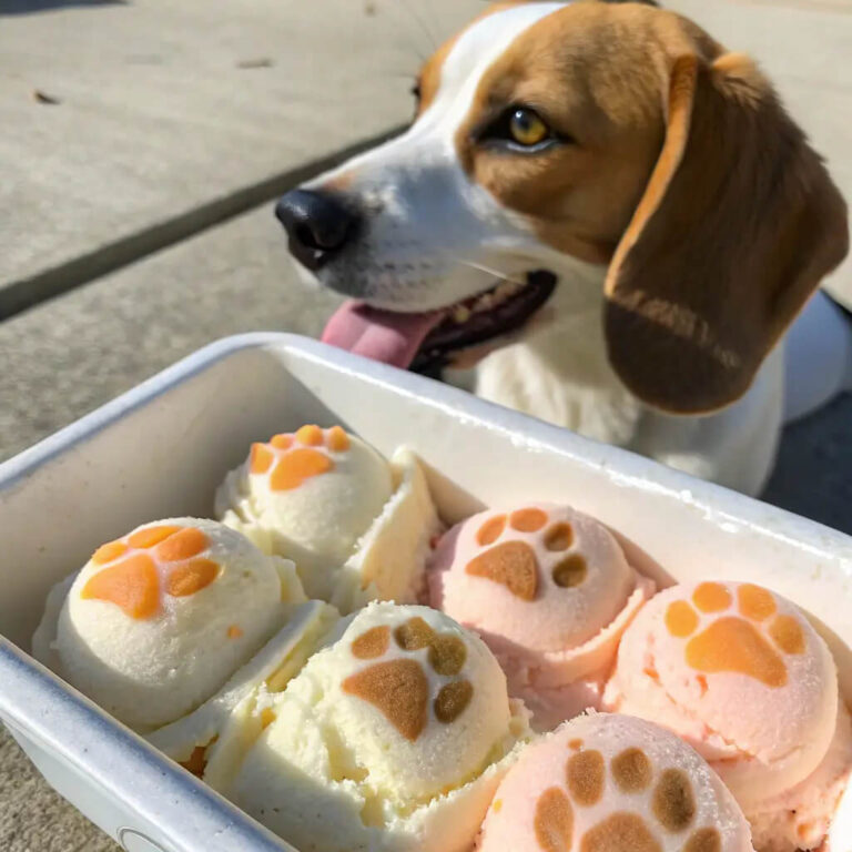 No-Bake Sardine, Sweet Potato & Coconut Oil Ice Cream For Dogs