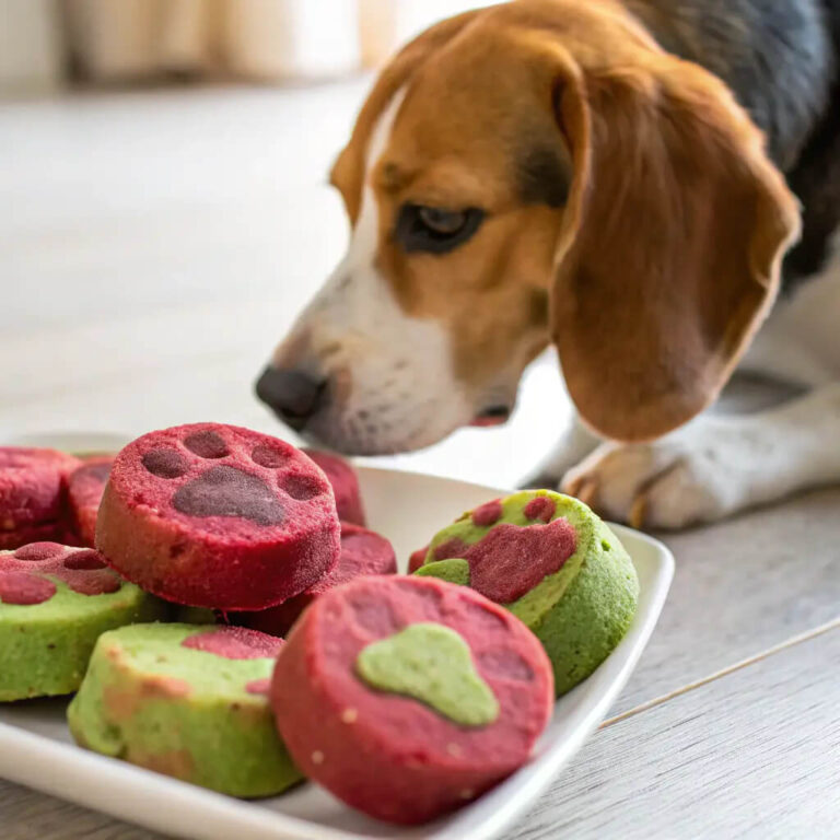 Apple & Beetroot Colorful Dog Treats