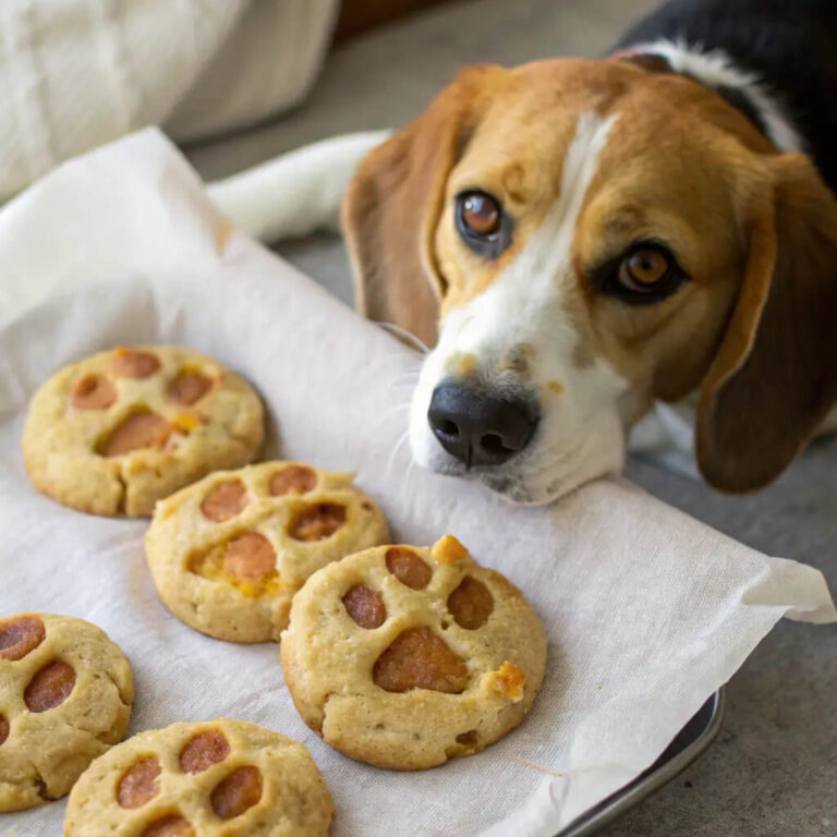 Apple & Cheddar Chewy Dog Biscuits