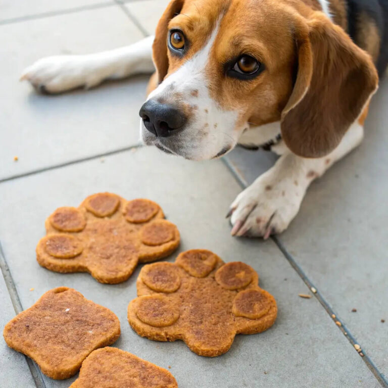 Apple & Cinnamon Autumn Dog Biscuits