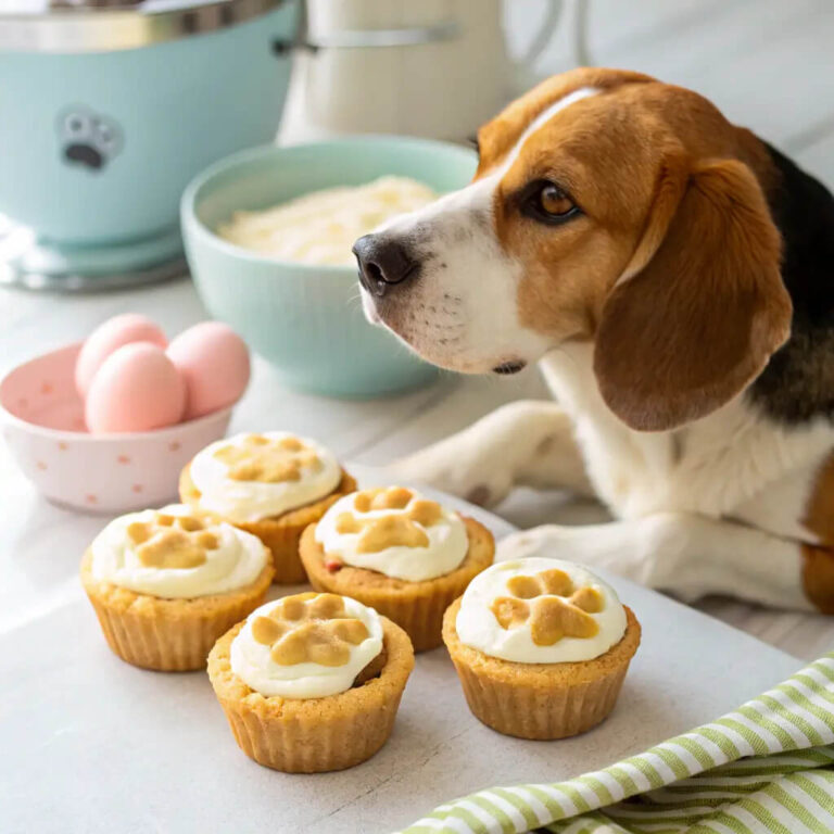 Apple & Egg Breakfast Dog Muffins