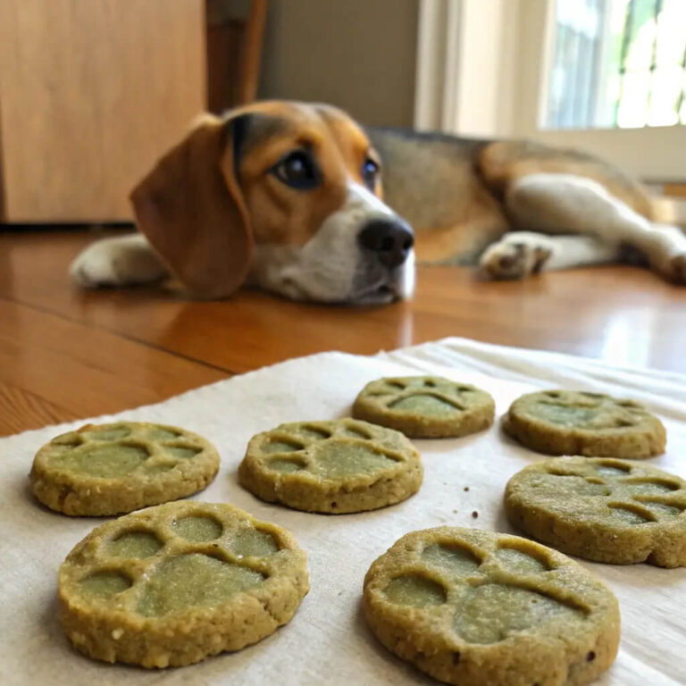 Apple & Spinach Wellness Biscuits