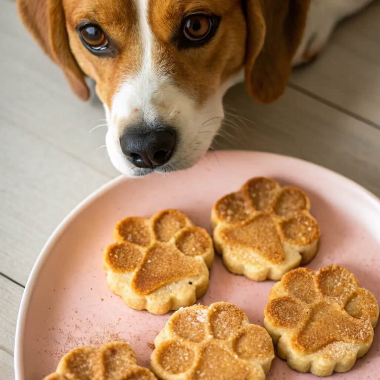 Baked Apple Pie Dog Biscuits