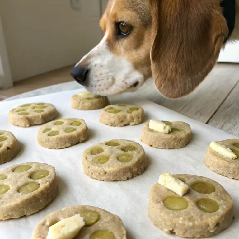 Banana & Zucchini Chewy Dog Biscuits