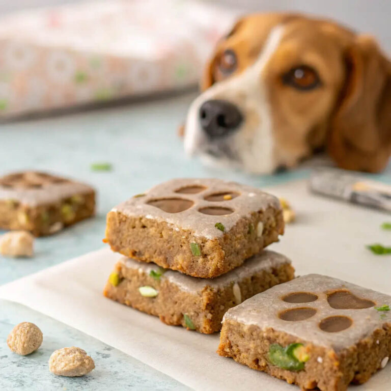 Beef & Zucchini Protein Dog Bars