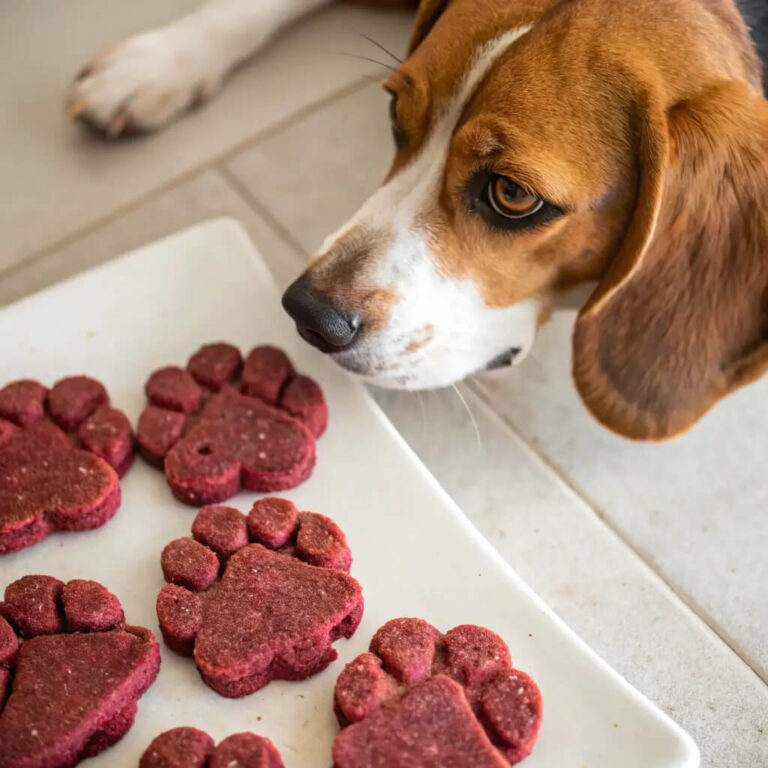 Beetroot & Chicken Nutritious Dog Biscuits