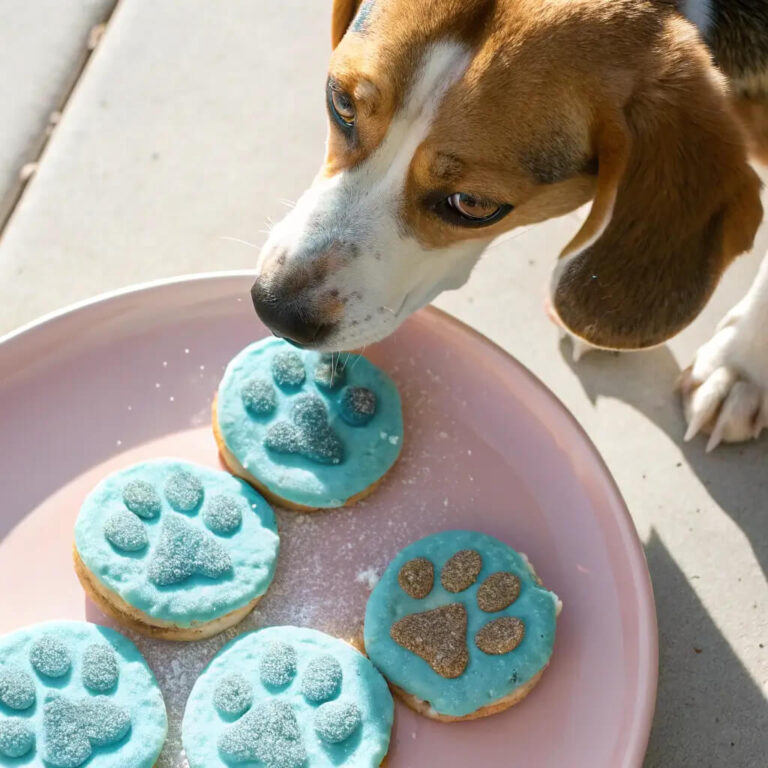 Boo-Berry Banana Dog Treats for Halloween Parties