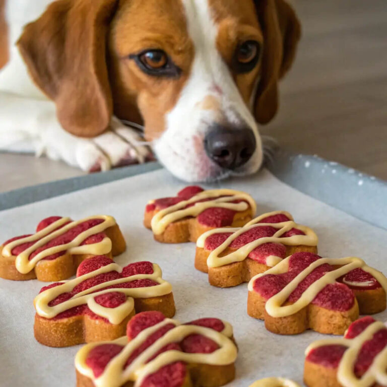 Cheddar & Beetroot Dog Twists